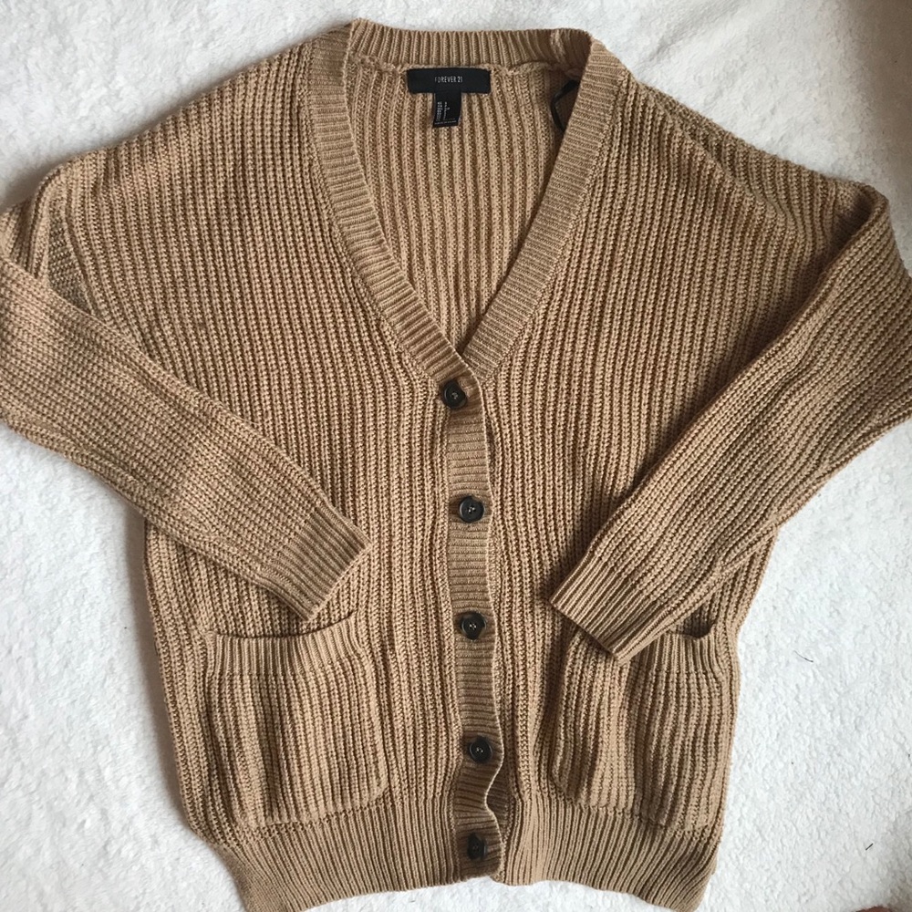 oversized cardigan
